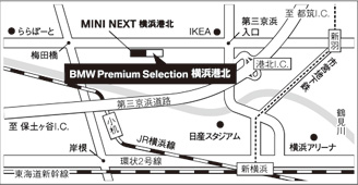 BMW Premium Selection 横浜港北 MAP