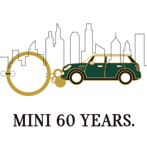 MINI 60 YEARS. キーリング