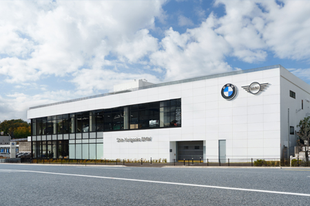 Nicole BMW 新百合ヶ丘支店ショールーム外観