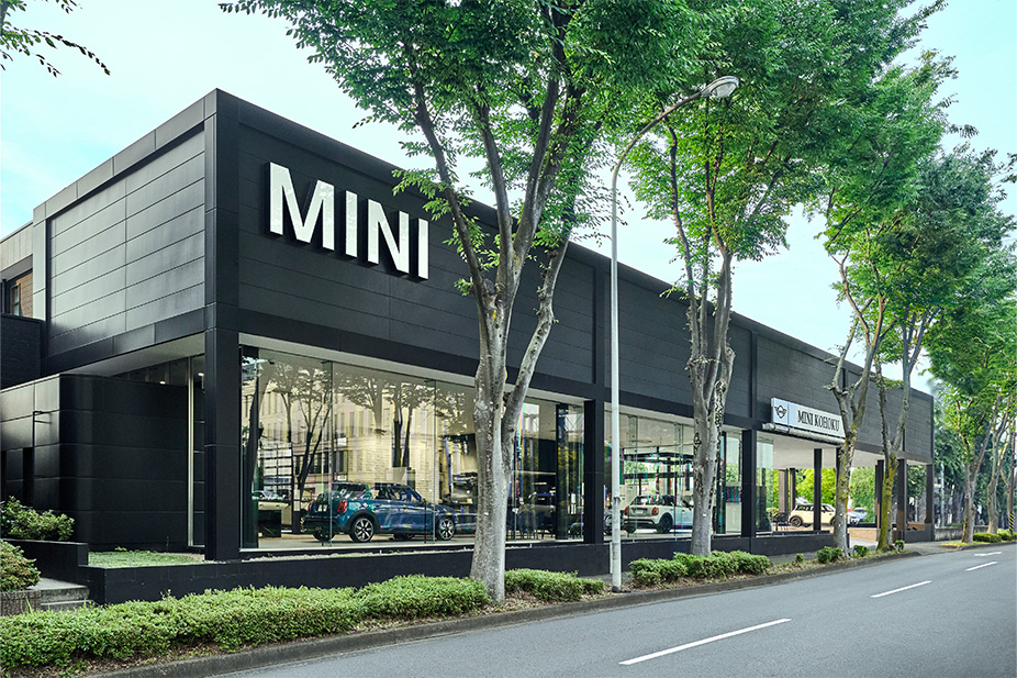 MINI正規ディーラー MINI 港北 ショールーム外観(横浜市都筑区)