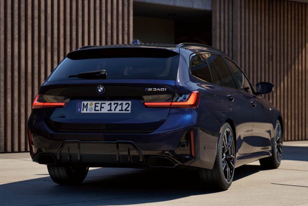 BMW 3シリーズ ツーリング リアデザイン