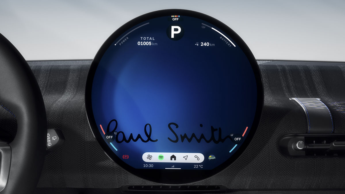 MINI COOPER SE PAUL SMITH EDITION