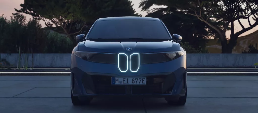 BMW iX3：エクステリアのハイライト（フロント）