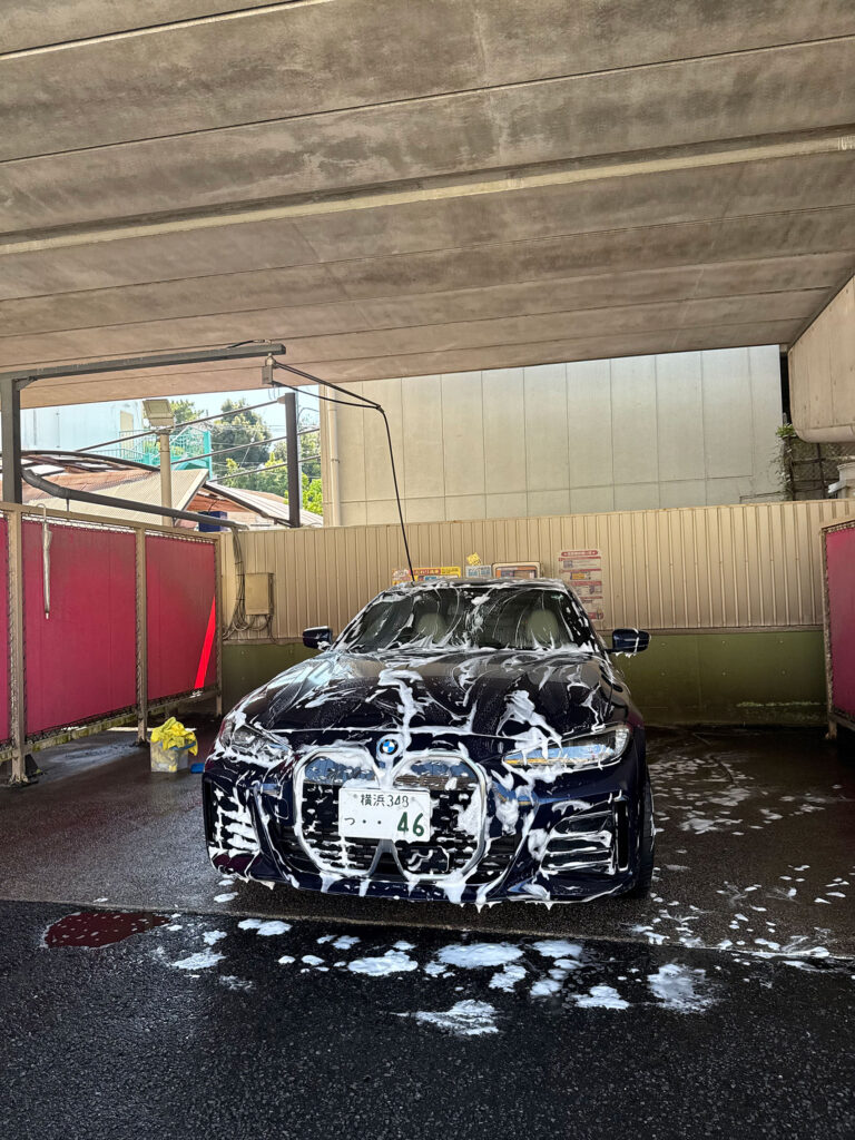 愛車の洗車にもこだわりをもつ